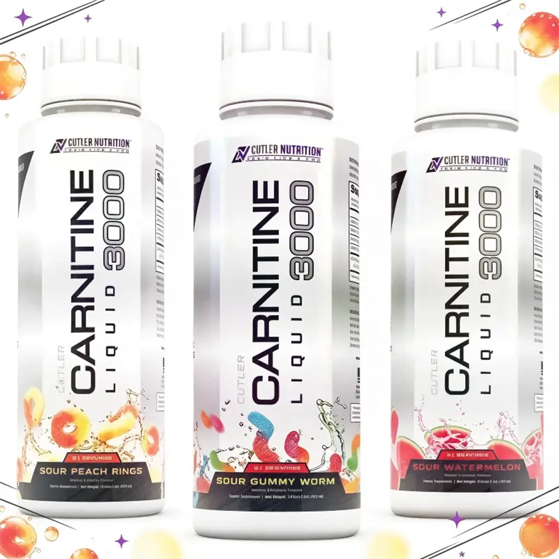 Cutler Nutrition Liquid Carnitine 3000 for Energy and Recovery Support Dietary Fitness Supplement Edible Healthcare Vitamin