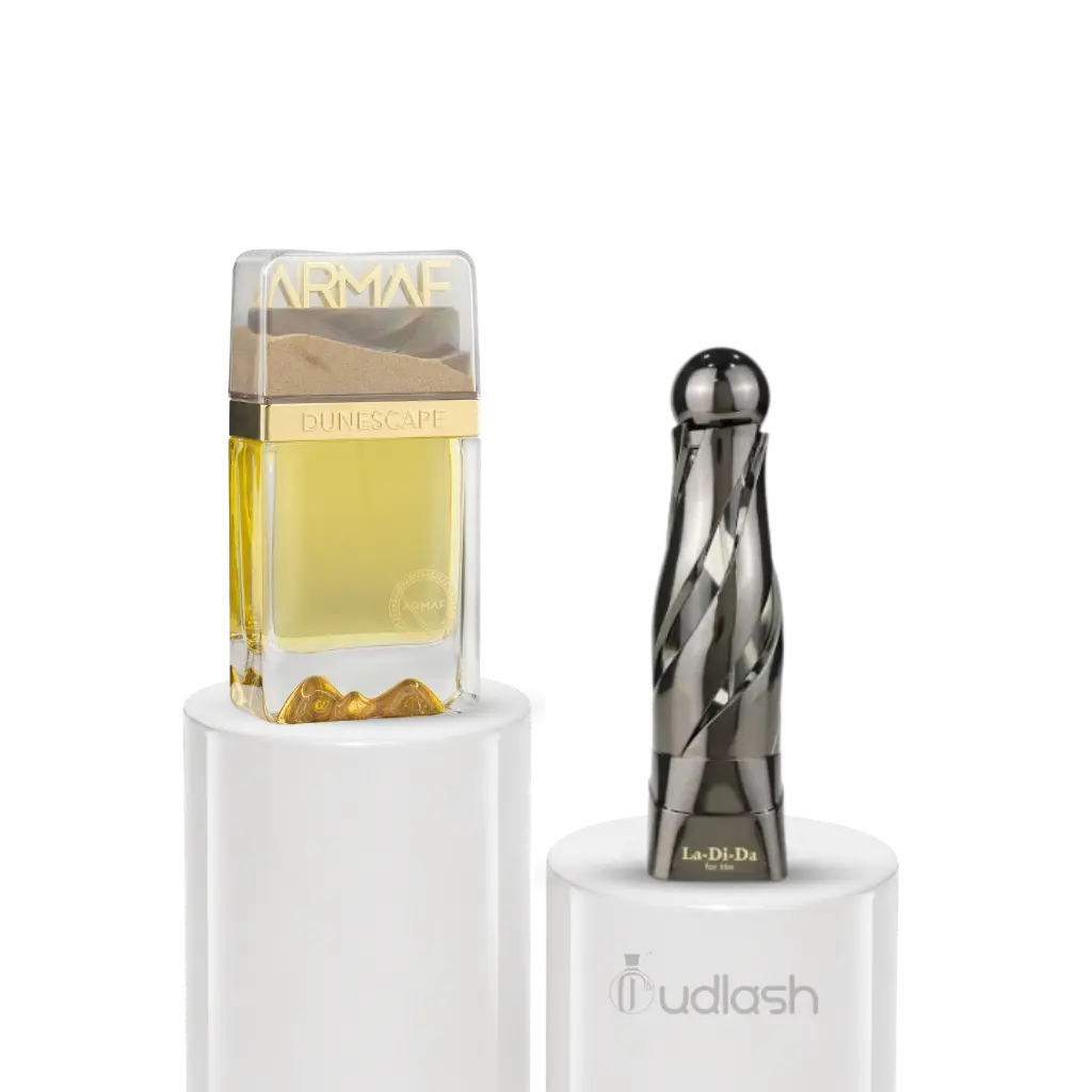 Oudlash Bundle | Armaf Dunescape + Arabiyat Prestige La-Di-Da | Unisex Fragrance | 100ML 3.4 OZ | Grapefruit, Bergamot, Geranium