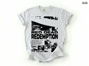 Arthur Morgan 90s Bootleg Graphic Tee T-Shirt | Red Dead Redemption 2 RDR2 Gaming Cowboy Tee