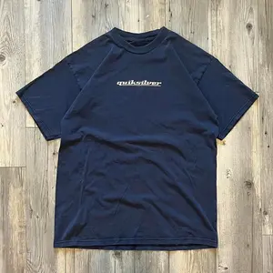 Quiksilver Since 1970 Surf Logo Tee – Navy Blue Vintage