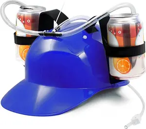 Drink Party Helmet 2 Straws - Fun and Convenient Design for Parties and Events