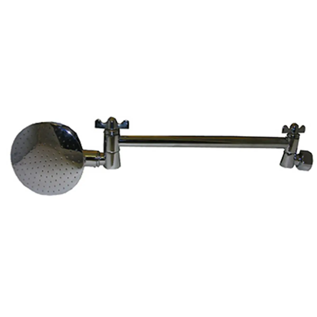 212 MAIN Chrome-Plated Adjustable Shower Arm - Compatible with Rain Shower Heads, Ideal for Bathroom Upgrade, Home Improvement Bathroom Fixtures