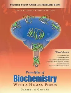 USED-Study Guide for Garrett/Grisham's Principles of Biochemistry - With a Human Focus by Jemiolo, David (Paperback)