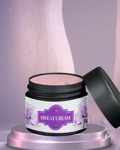 Sweat Cream - Nourishing Body Care with Aloe, Daily Use, Organic Formula, Blend for Comfort Cosmetic Cleanser