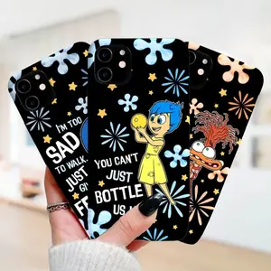 Inside Out 2 Characters Phone Case, Inside Out Birthday Girl Gift, Emotions Birthday Boy Case, It's Okay To Feel All The Feels