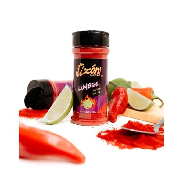 Tizon Lumbre Mexican Seasoning Powder, Fuego Flavor, Snack Seasoning for Popcorn, Chips, Nuts, Fruits