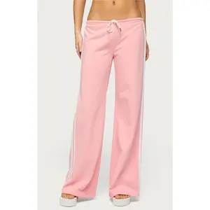 Edikted Women's Cammile Contrast Stripe Sweatpants