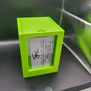 B33F BOX (silk lime) Magic The Gathering 100 double sleeve commander deck box