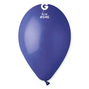 Solid Balloon Royal Blue G110-046 | 50 balloons per package of 12'' each