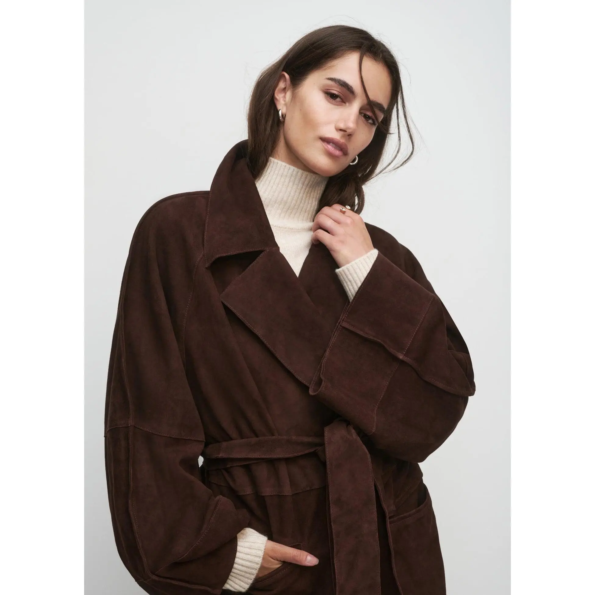 THE WREN WRAP COAT THE WREN WRAP COAT