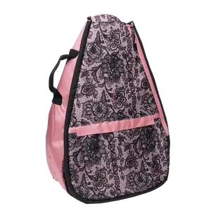 Rose Lace Tennis Backpack