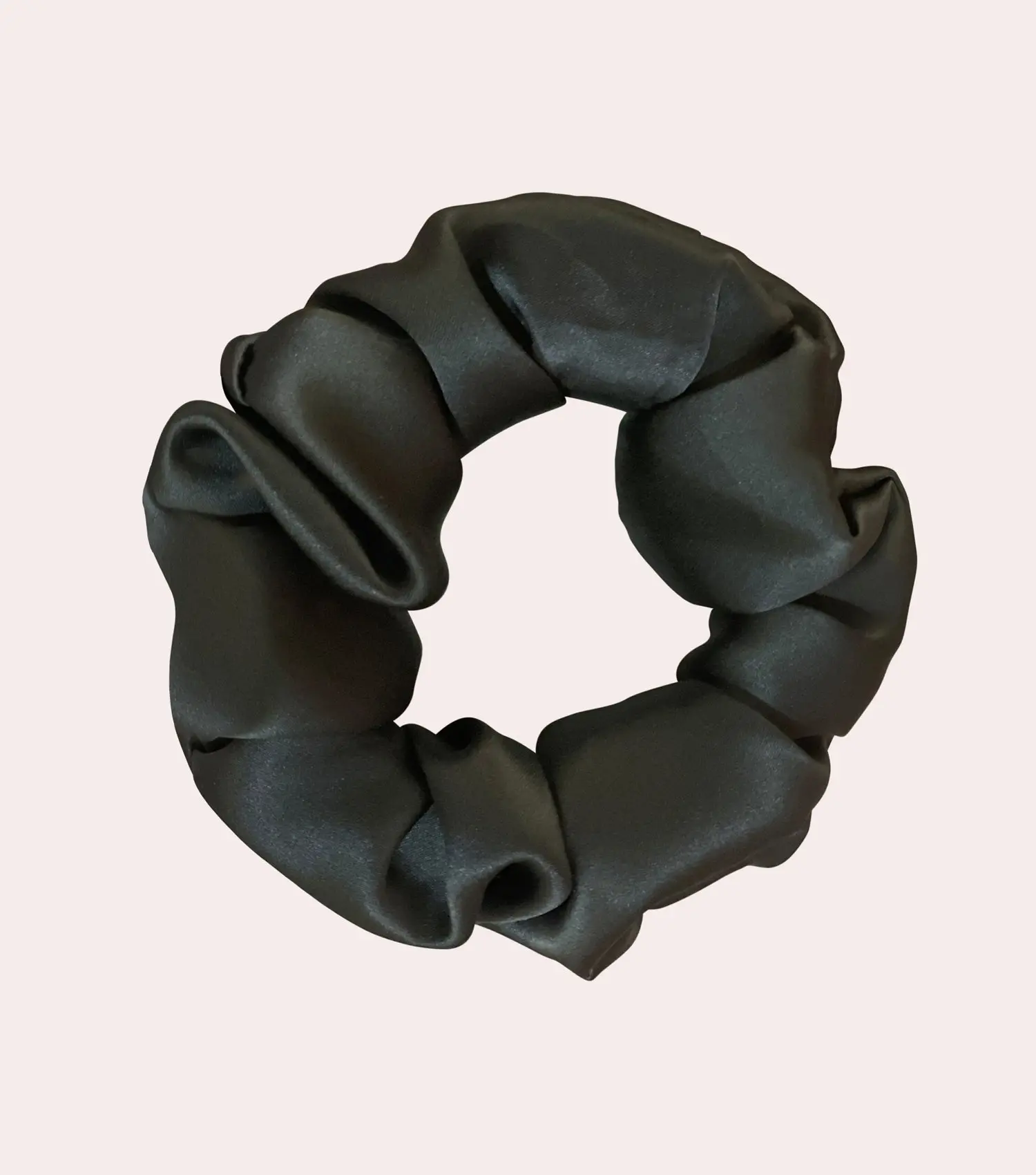 Cendre Silk Scrunchie