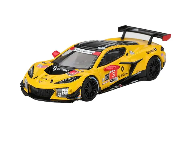 Chevrolet Corvette Z06 GT3.R #3 Corvette Racing by Pratt Miller Motorsports 2025 IMSA Daytona 24 Hrs (Mini GT) Diecast 1:64 Scale Model - TSM MGT01168