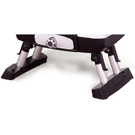 Cuisinart Petit Gourmet Portable Tabletop Outdoor LP Gas Grill in Red/Black