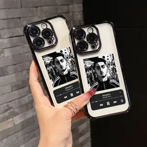 M-Morad Music Singer Phone Case for iPhone 16 15 14 13 12 11 Pro Max X XR XS Max 8 7 Plus, Anti-Drop Transparent Soft Back Cover
