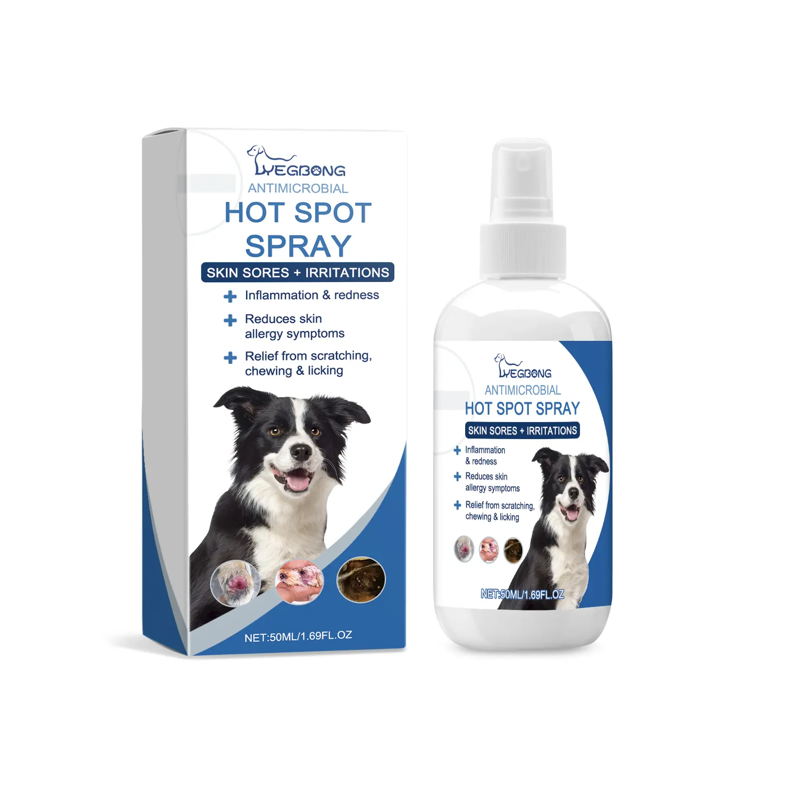 Pet ltchy Skin Relief Spray for Dogs & Cats, Itching Dog, Itchy pet, Pet Sensitive Skin Soothing Spray,Relieves Discomfort & Skin Irritation,Supports Skin Health, Ideal for Scratches & Seasonal Sensitivities,