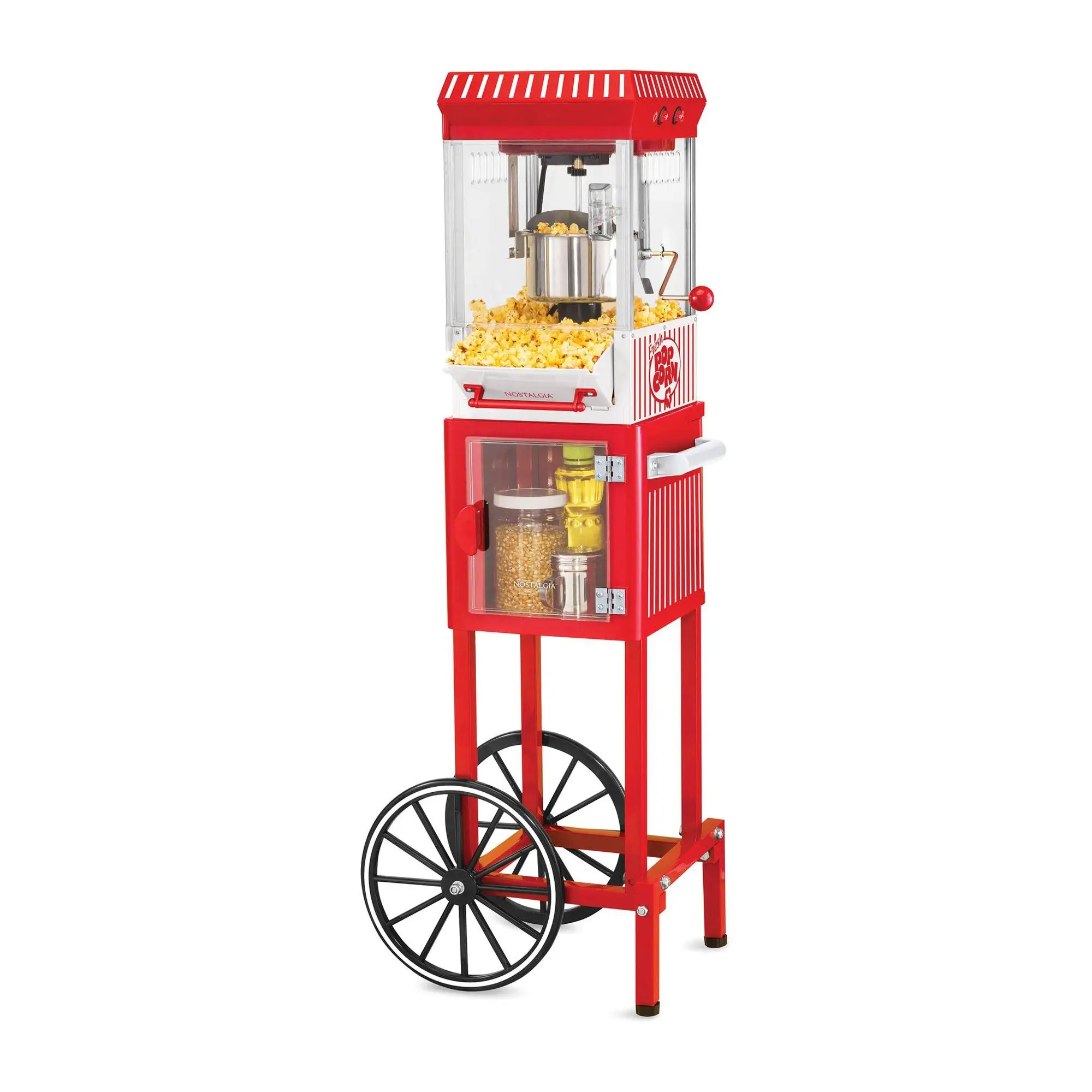 Nostalgia Vintage 2.5-oz Popcorn Cart Nostalgia Vintage 2.5-oz Popcorn Cart