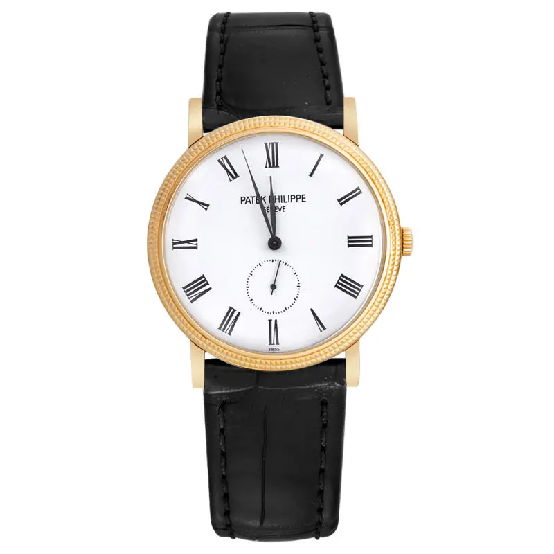 Patek Philippe Calatrava 3919R-001 33.5mm 18K Rose Gold Manual Wind Watch WHP040315