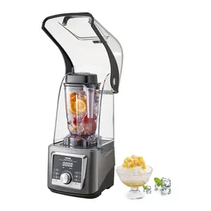 VEVOR Blender for Smoothies,  85 oz 1400W, Professional Blender with Powerful Motor, Multi-Functional Food Processing Blender with Noise Cover for Smoothie/Milkshake/Juice, Fits for Kitchen