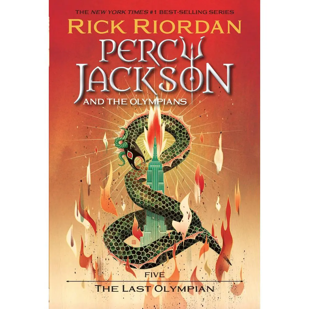 USED Book - Percy Jackson and the Olympians, Book Five: The Last Olympian by Riordan, Rick (Paperback) - english