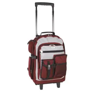 Everest 5045WH-BG 18.5 in. Deluxe Rolling Backpack
