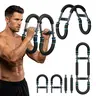 Men's Adjustable Arm Exercise Equipment - Detachable Spring Resistance Strength Gear with Detachable Feature, 90-120 lbs Portable Home Gym Tool for Enhance Chest Strength, Improve Flexibility, Enhance Flexibility