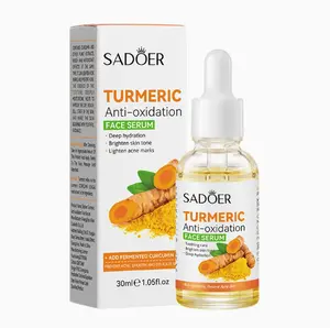 Turmeric Hydrating Antioxidant Serum, Moisturizing and Oil-control Face Serum, Lightweight Facial Skincare for Daily Use