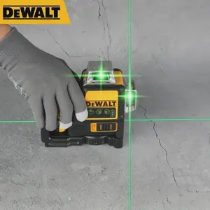 Dewalt NEW DW089LG 12 Lines 3 Sides*360 Degree Vertical 12V Lithium Battery Laser Level Horizontal Green Meter Outdoor leveling