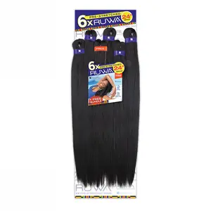 Sensationnel Braids XPRESSION 6X Ruwa Pre-Stretched Braid 24"