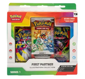 Pokemon First Partner Illustration Collection Series 1
