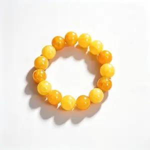 Natural Yellow Agate Taoist Luck Bracelet - Positive Energy, Confidence Boost & Feng Shui Balance