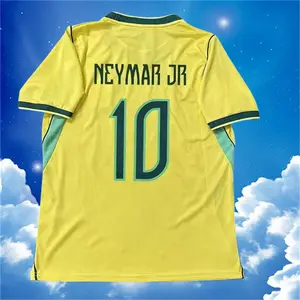 2026 New Yellow Neymar 10 Short sleeve Soccer jersey