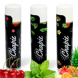 Chapie's Premium All Natural Lip Balm - 3 Pack