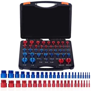44pcs Thread Checker Set, Independent Packaging, Ideal for Complex & Narrow Spaces, DIY Measurement Tool Kit, Hardware
