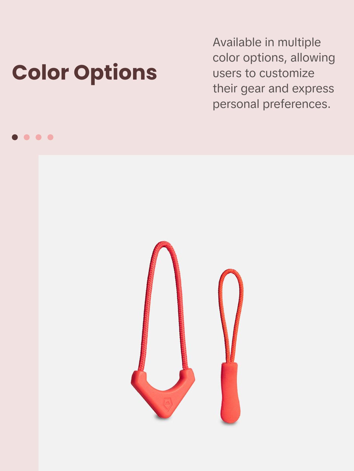 WANDRD Zipper Pullers