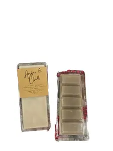 Amber and Chill Scented Wax Melts - Cozy Cabin Vibes, Coriander, Bergamot, Vetiver, Iris Root, Sandalwood, Tonka, Cedarwood, Ambergris