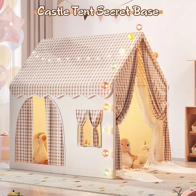 Children's Game House Tent a house style tent with a game room outdoor fun games for children indoor playground is the perfect gift for Kids holidays and birthdays