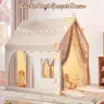 Children's Game House Tent a house style tent with a game room outdoor fun games for children indoor playground is the perfect gift for Kids holidays and birthdays