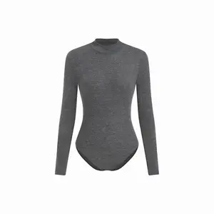 Cider Wool-blend High Neck Bodysuit