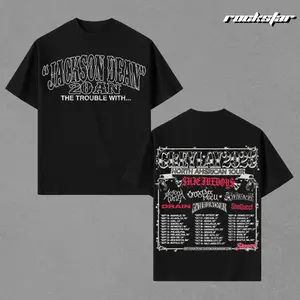Grey Day 2026 North American Tour Vintage Premium Cotton T-Shirt V3, $B Fans, G59 Fans, Rap Concert Graphic Tee, Underground Hip Hop Merch Shirt, Tour Dates Back Print Oversized Unisex Tee, Streetwear Gift for Fans