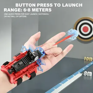 Upgraded Realistic Spider Silk Shooter 2.0 , Realistic Spider Silk Shooter, Cool Gear, Spider Silk Glove Shooter Toy, Children's Spider Silk Wrist Toy.Suitable for Superhero Role-Playing, Children's Holiday Gift, Adult Fun and Novel Toy.