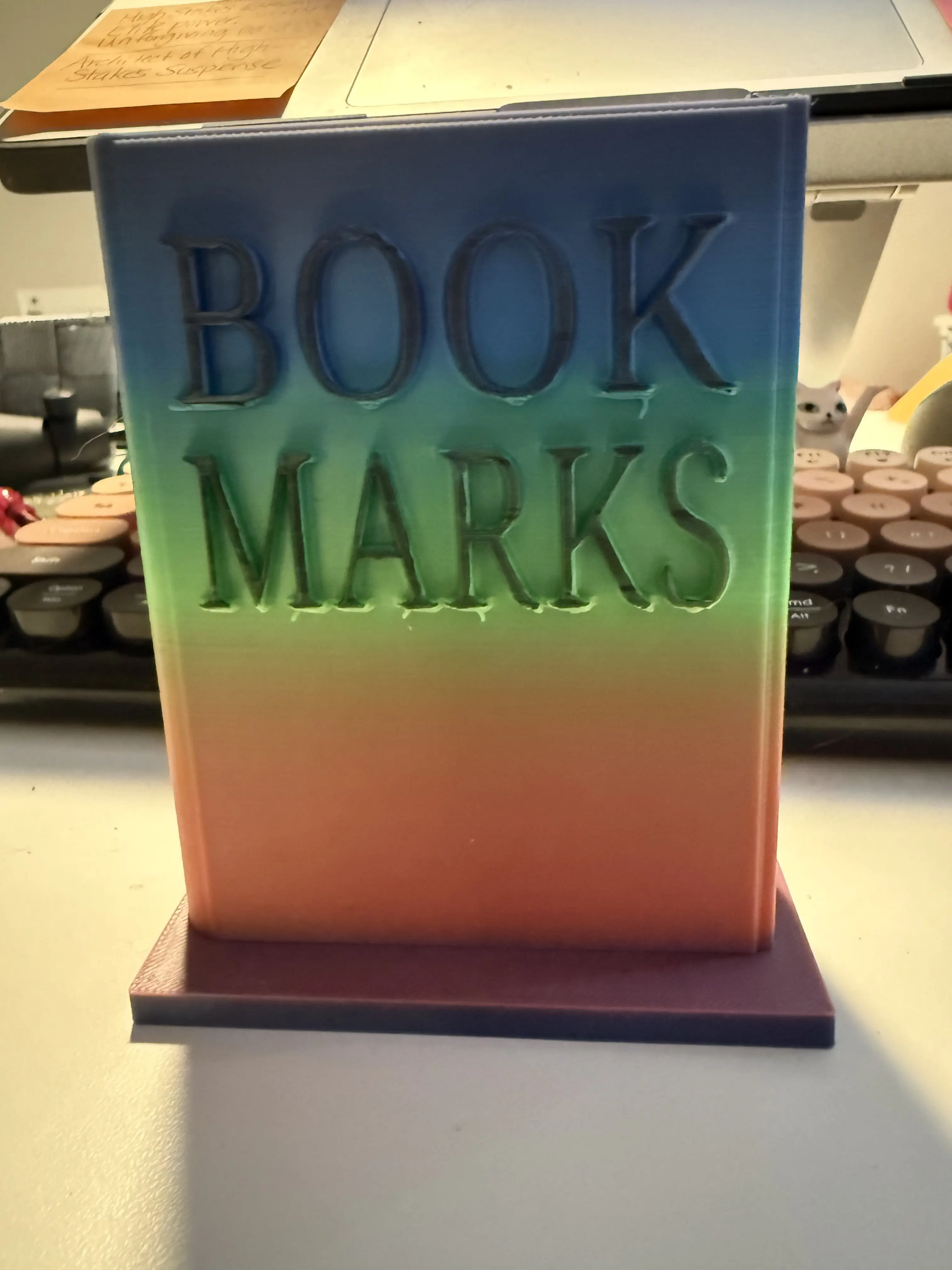 3D Printed Bookmarks Holder - Durable & Stylish Design for Secure ...
