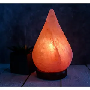 Himalayan Salt Tear Drop Shape Lamp 8"