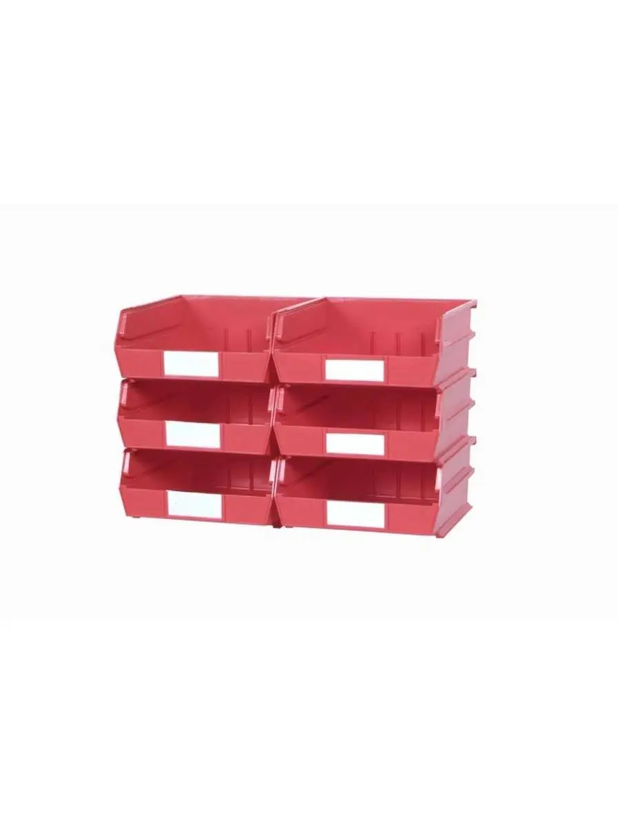 Triton Products 3-235RWS LocBin Plastic Tool Organiser, Mountable Storage Boxes for Home Organization, Mount, Wall
