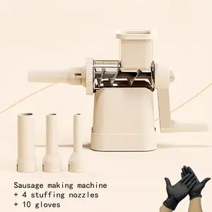 Suitable for a variety of casing sausage machine household hand-cranked sausage making good helper