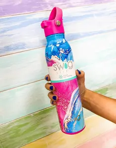 Flip & Sip Bottle - RAZZLEBERRY (Originally $39.90)