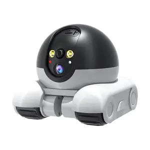 HD 2MP WiFi Distance Bot Robot Camera 360-Degree Security Camera with Bidirectional Audio and Automatic Tracking