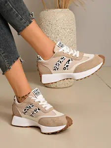 Women's New Casual Sports Shoes with Elegant Dot Decoration, Trendy Walking Sneakers, Comfortable Plus Size Sneakers for Leisure Wear, Textile Sneakers