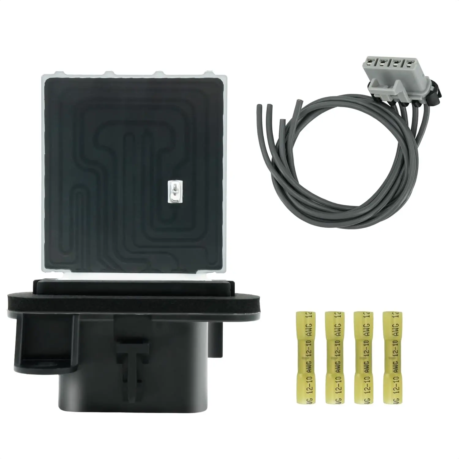 Blower Motor Resistor 973-582 2005 2006 2007 2008 2009 2010 2011 2012 2013 2014 2015 2016 2017 for Toyota Tacoma Blower Resistor RU1435 4P1650 8713804050 8713804052 with Manual AC Control