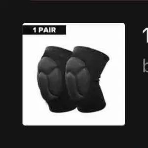 1Pair Thickened Protection Sports Kneepad Elastic Knee Pads Support Fitness Gear Basketball Volleyball Brace Protector Unisex